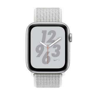 

Apple Watch Nike+ Series 4 GPS + LTE 40mm Silver Alum. w. Summit White Nike Sport l. Silver Alum. (MTX72)