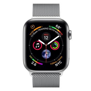 

Apple Watch Series 4 GPS + LTE 44mm Steel w. Milanese l. Steel (MTV42, MTX12)