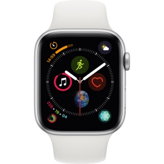 

Apple Watch Series 4 GPS + LTE 44mm Aluminum Case w. White Sport B. (MTUU2/MTVR2) (US)