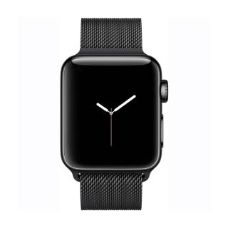 

Apple Watch Series 2 38mm Space Black Stainless Steel Case with Space Black Milanese Loop Band (MNPE2)