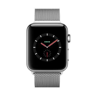 

Apple Watch Series 3 GPS + Cellular 38mm Stainless Steel w. Milanese L. (MR1F2)