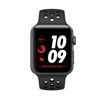 

Apple Watch Nike+ Series 3 GPS + Cellular 38mm Space Gray Aluminum w. Anthracite/BlackSport B. (MQL62)