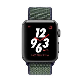 

Apple Watch Series 3 Nike+ GPS + Cellular 38mm Space Gray Aluminum w. Midnight Fog Nike Sport (MQLA2)