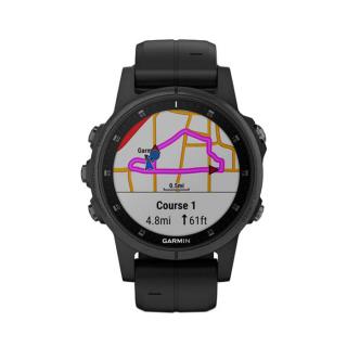 

Garmin Fenix 5S Plus Sapphire Black with Black Silicone (010-01987-78)