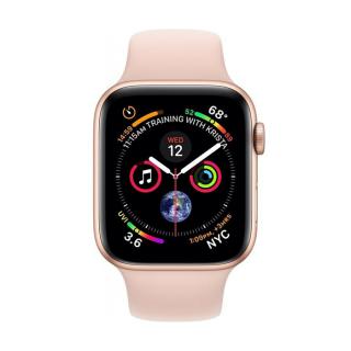 

Apple Watch Series 4 GPS + LTE 44mm Gold Alum. w. Pink Sand Sport b. Gold Alum. (MTV02, MTVW2)