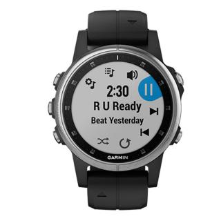

Garmin Fenix 5 Plus Silver with Black Band (010-01988-60)