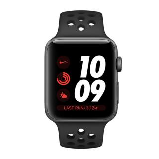 

Apple Watch Nike+ Series 3 GPS + Cellular 42mm Space Gray Aluminum w. Anthracite/BlackSport B. (MQLD2)