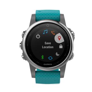 

Garmin fenix 5S Silver with Turquoise Band (010-01685-01)