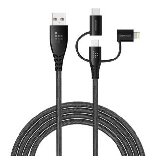 

Tronsmart Lightning MicroUSB Type-C Universal 3in1 Cable (LAC10)