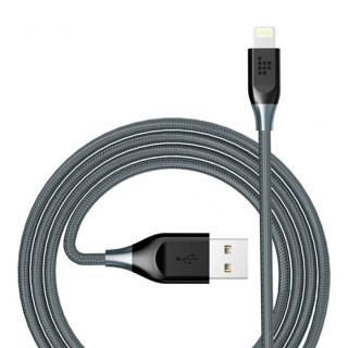 

Tronsmart Lightning MFi 1.2m Nylon Cable Grey (19AWG)