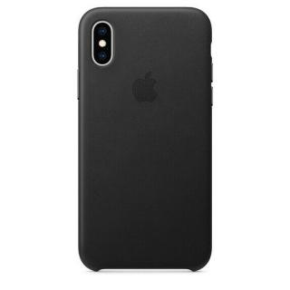 

BLACK COVER LEATHER for iPhone XS Max Black