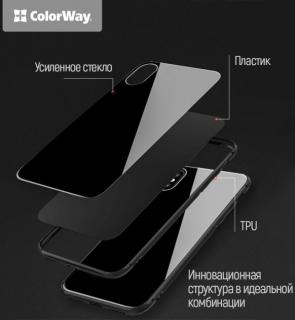 

COLOR WAY Glass Case for Xiaomi Redmi 6 Black