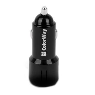 

COLOR WAY 2USB 2.4A AЗУ Black