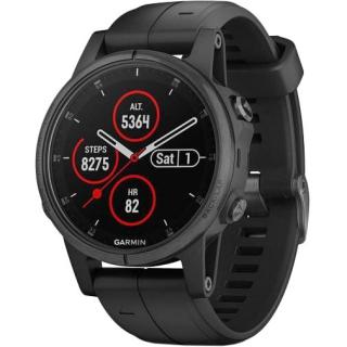 

Garmin Fenix 5S Plus Sapphire Black with Black Band (010-01987-02)