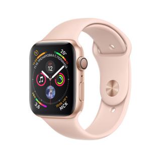 

Apple Watch Series 4 GPS 40mm Gold Aluminum w. Pink Sand Sport B. - Gold (MU682)