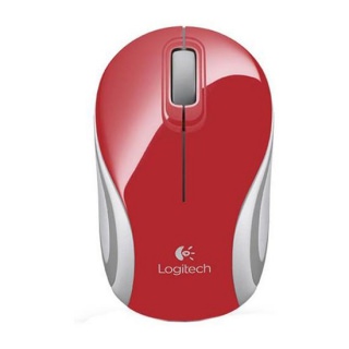 

Logitech M187 Wireless Mini Mouse Red/White